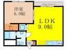 ベストレジデンス東三国 1LDKの間取り
