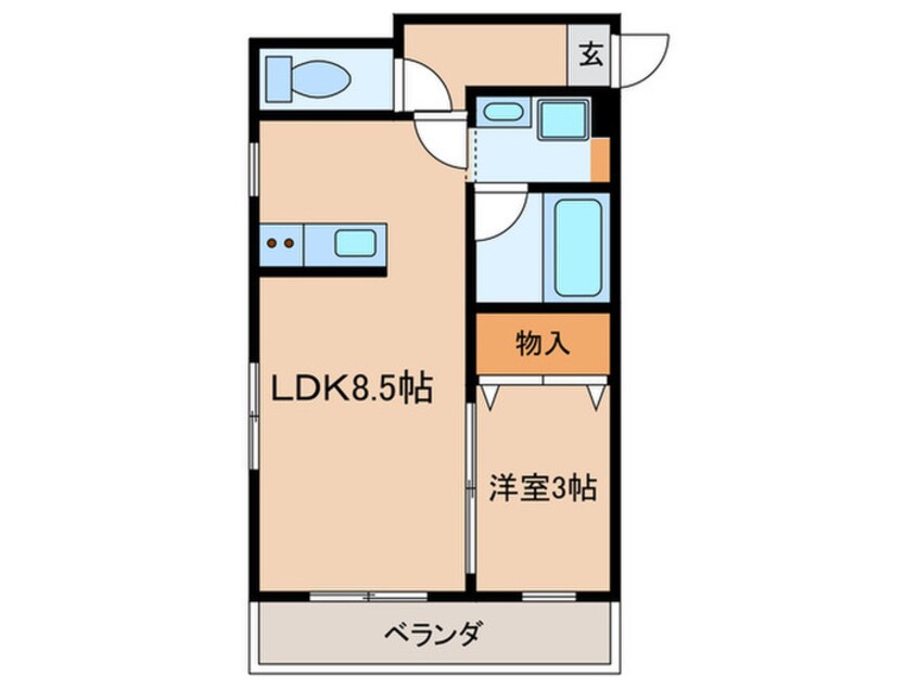 間取図 第３せいわ