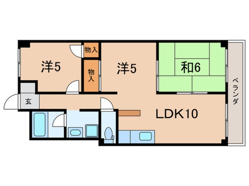 間取図 リノスタイル東加古川