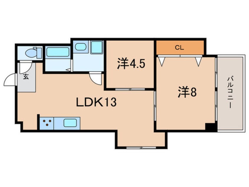 間取図 リノスタイル東加古川