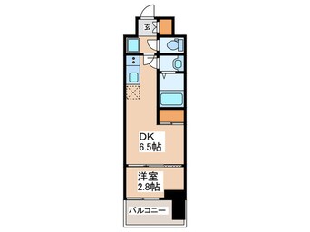 間取図 セレニテ難波グランデノール