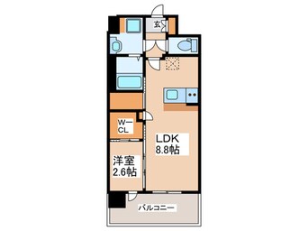 間取図 セレニテ難波グランデノール