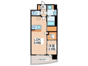 間取図 セレニテ難波グランデノール