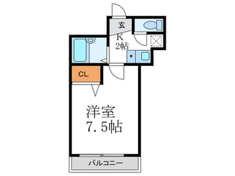 間取図 アクティ堀川