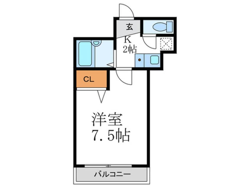 間取図 アクティ堀川