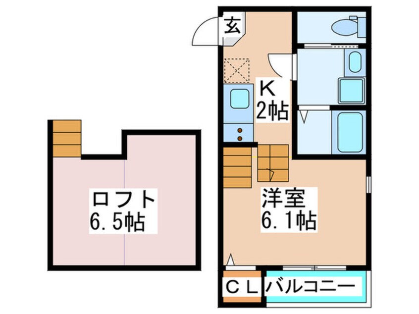 間取図 Clavisみなと