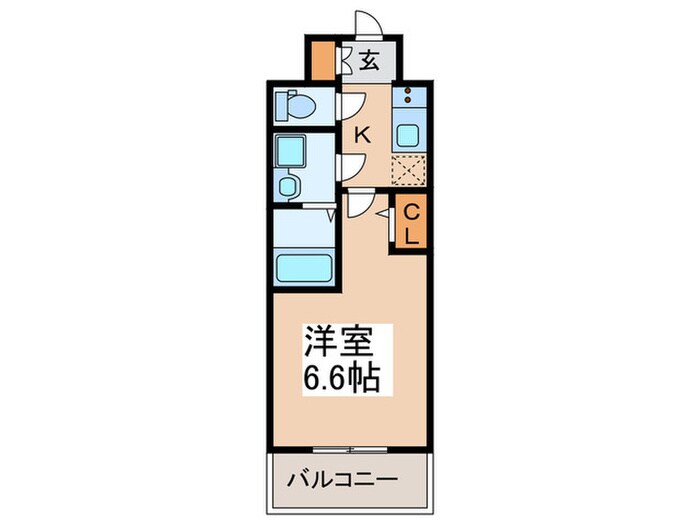 間取り図 S-RESIDENCE難波大国町Tres