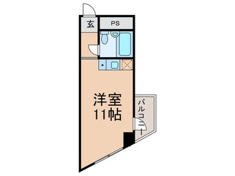 間取図 ｼﾃｨﾗｲﾌ梅田(705)