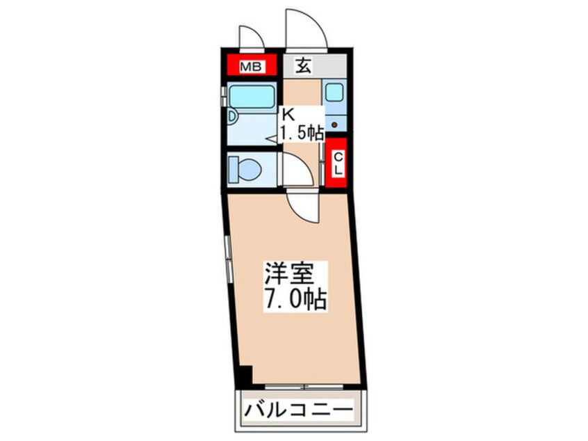 間取図 タ－トルほまれ