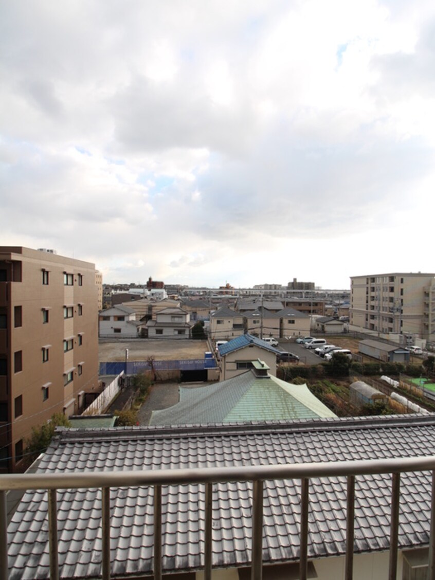 室内からの展望 アビタシオンⅢ