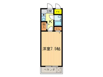 間取図 レジデンスオ－クラ