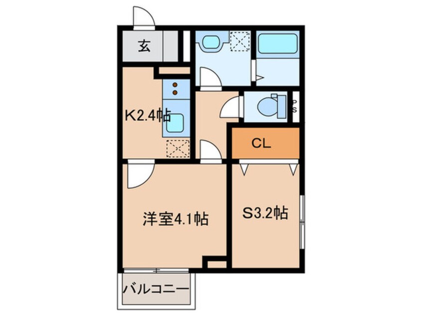 間取図 ソレイユガーデン