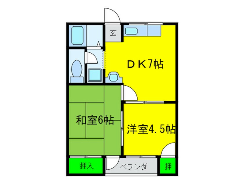 間取図 カイザ２０