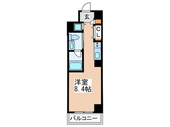 間取図 グランパシフィック朝潮橋