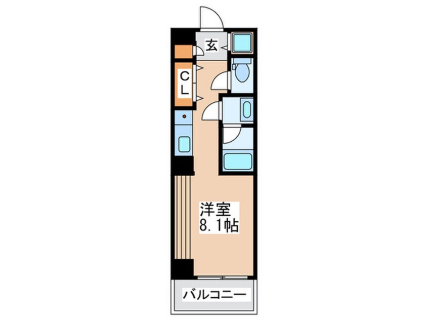 間取図 グランパシフィック朝潮橋