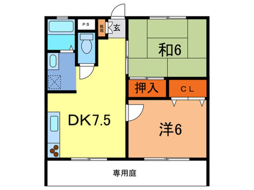 間取図 第１みゆきハイツ