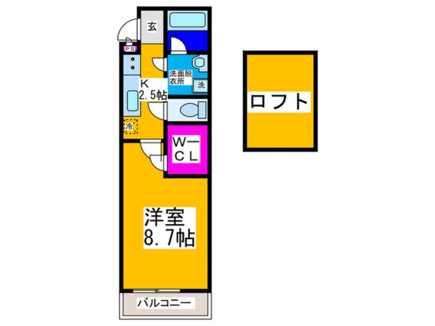 間取図 フジパレス初芝駅南Ⅱ番館