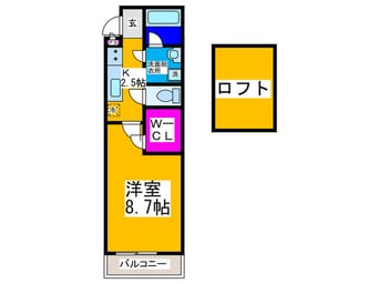 間取図 フジパレス初芝駅南Ⅱ番館