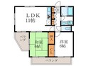 パレス今井の間取図
