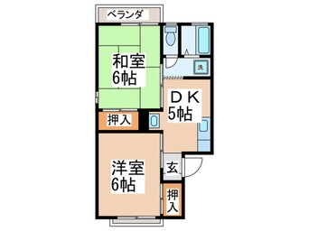 間取図 セジュールSHIROYAMA