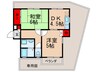 ＨＯＵＳＥ・Ｔ 2DKの間取り