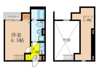 間取図 グランクオーレ布施