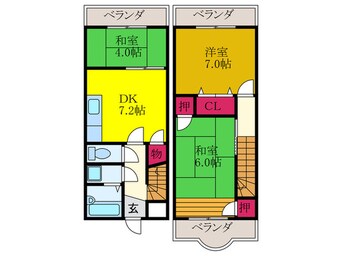 間取図 ロイヤル陽光園