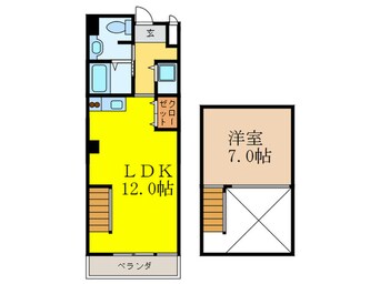 間取図 ヴェローノ茨木