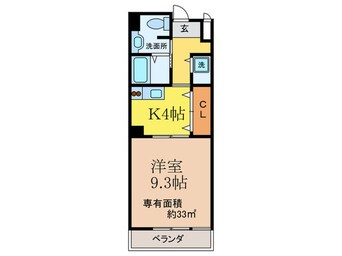 間取図 ヴェローノ茨木