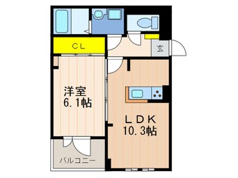 間取図 ブローテ