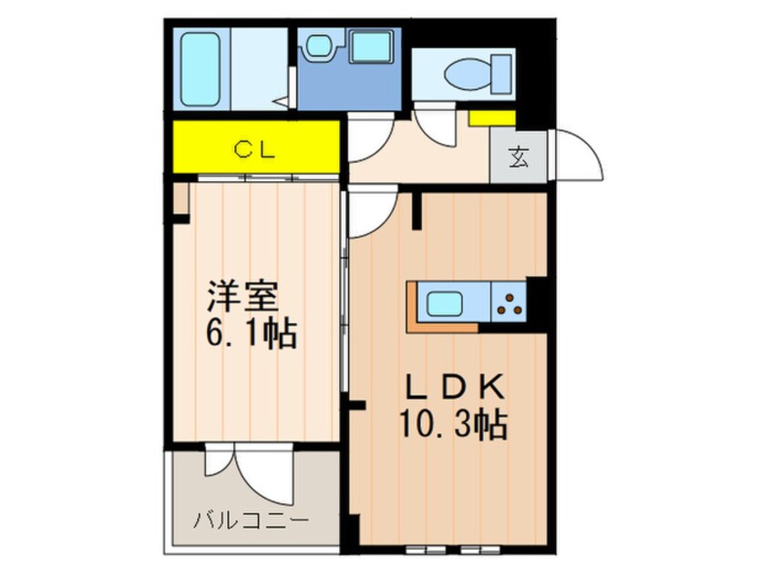 間取図 ブローテ