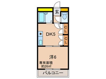 間取図 ＭＡＴＳＵＤＡ２１天美