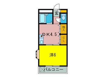 間取図 ＭＡＴＳＵＤＡ２１天美