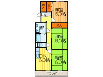 間取図 新センチュリー高山