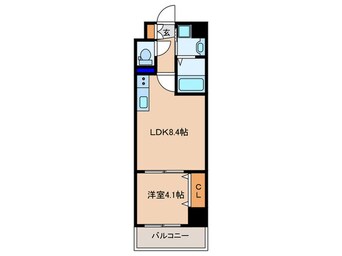 間取図 ACT DOORS天六