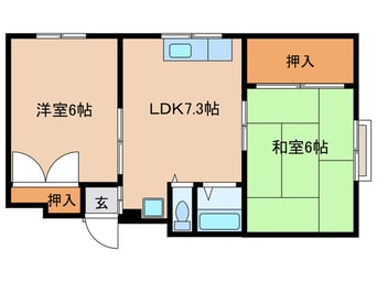 間取図 グランドライズリブ