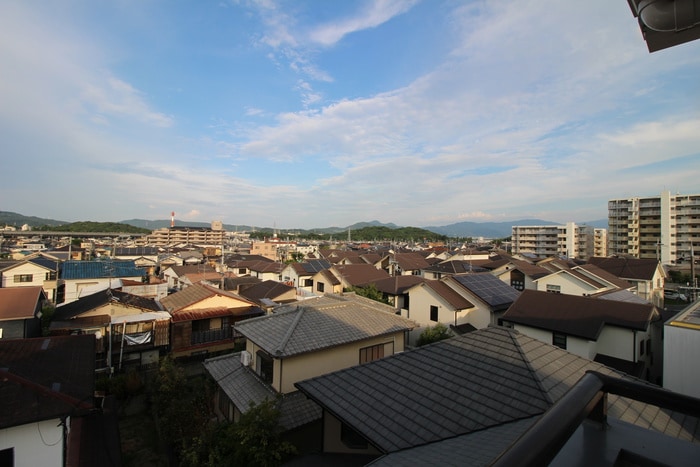 室内からの展望 メゾンド－ル桑野
