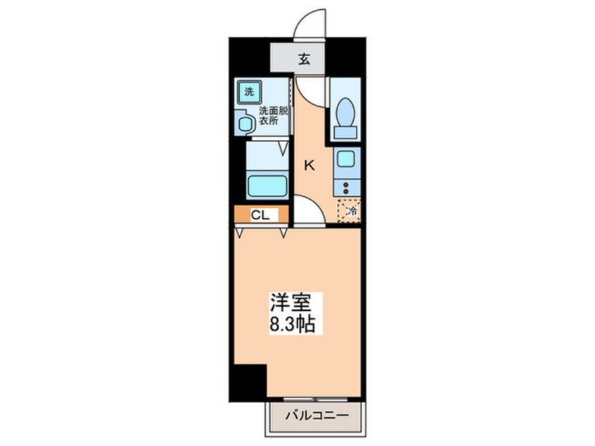 間取図 FREEDOM residence藤井寺岡