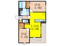 D-residence島本町桜井の間取図