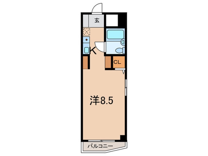 間取り図 猪名寺パークマンションⅡ