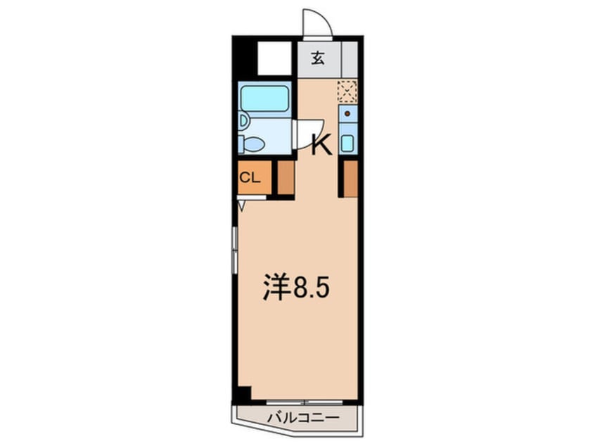 間取図 猪名寺パークマンションⅡ