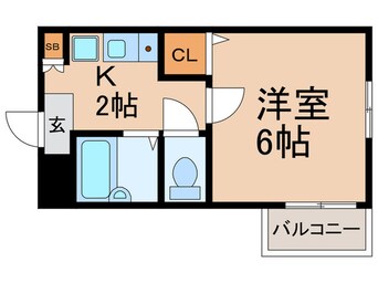 間取図 クラウンハウス