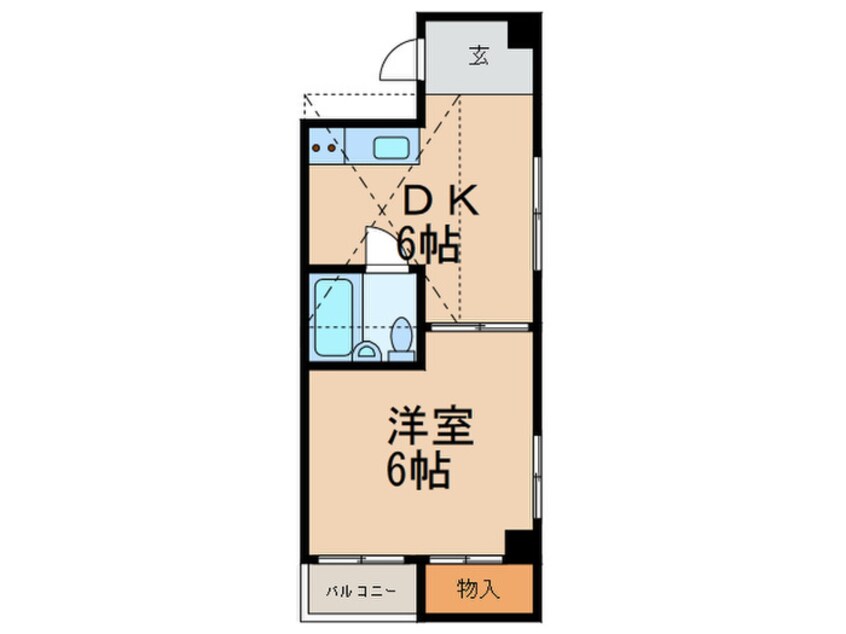 間取図 サンパレス２１六甲Ⅰ