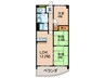ラポ－ト曽谷 3LDKの間取り