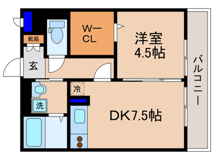 間取図 セヴェルＳｅｔａⅣ