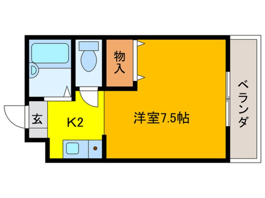 間取図 メゾンフレグランス