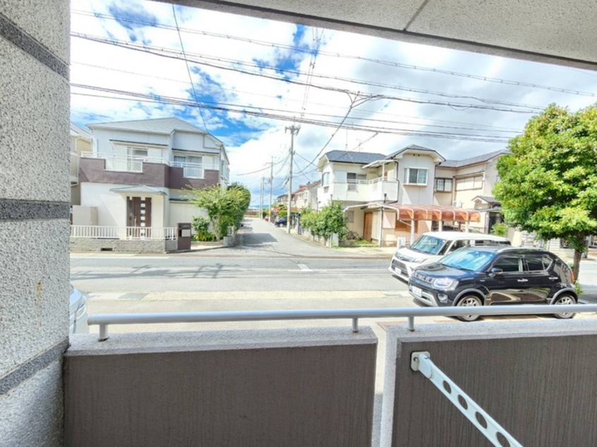 室内からの展望 ラポ－ト安井