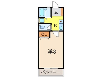 間取図 芦屋川ハイツ