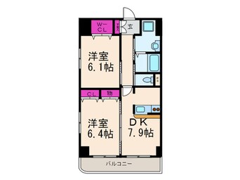 間取図 メゾン　ロ－リエ