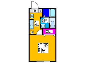間取図 燦コーポＤ棟